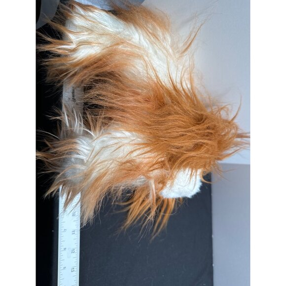 Pucci Pups & Friends Realistic Shih Tzu Stuffed Animal Plush Toy Rust Brown Whit - Picture 6 of 6